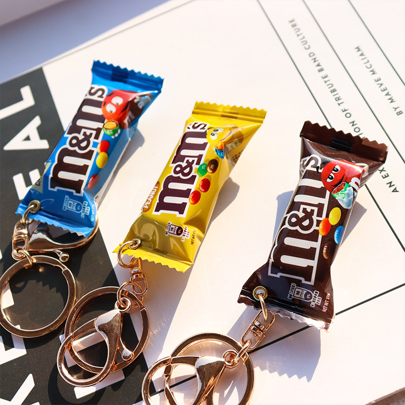 Yellow Food Snacks - M&M's! Blau, Gelb und Braun: Lustige