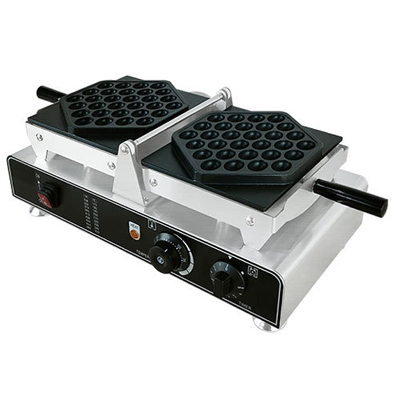 Snacks Food Stall - 1500 W Waffeleisen Kommerzielle HongKong Bubble