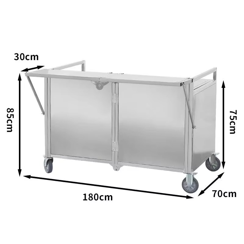 Neuer multifunktionaler zusamm – Snacks Food Stall Bewertung und Preis