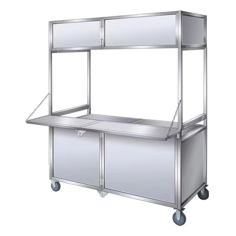 Neuer multifunktionaler zusamm – Snacks Food Stall Bewertung und Preis