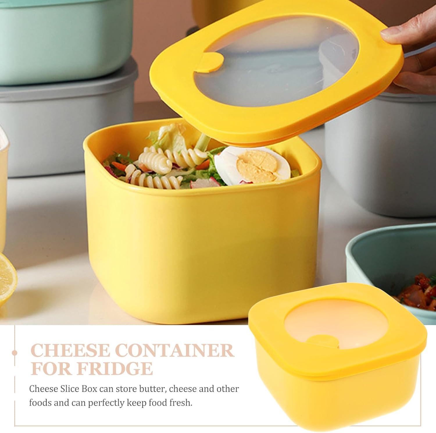 4,7 * 2,5'' geschnittener Käse – Yellow Food Snacks Bewertung und Preis