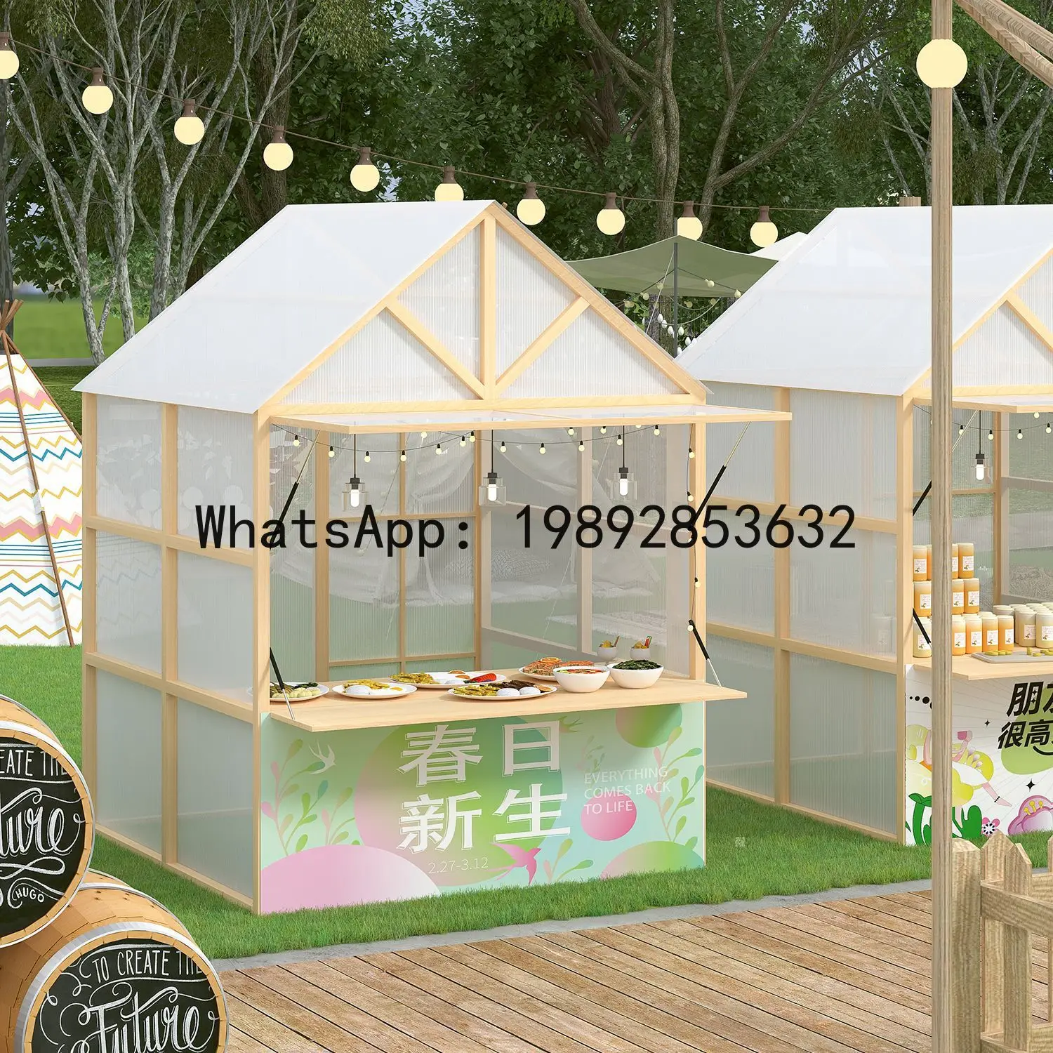 Z2-28 Eventstand-Regal Interne – Snacks Food Stall Bewertung und Preis