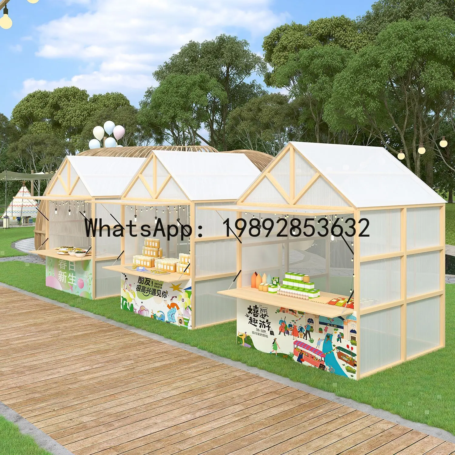 Z2-28 Eventstand-Regal Interne – Snacks Food Stall Bewertung und Preis