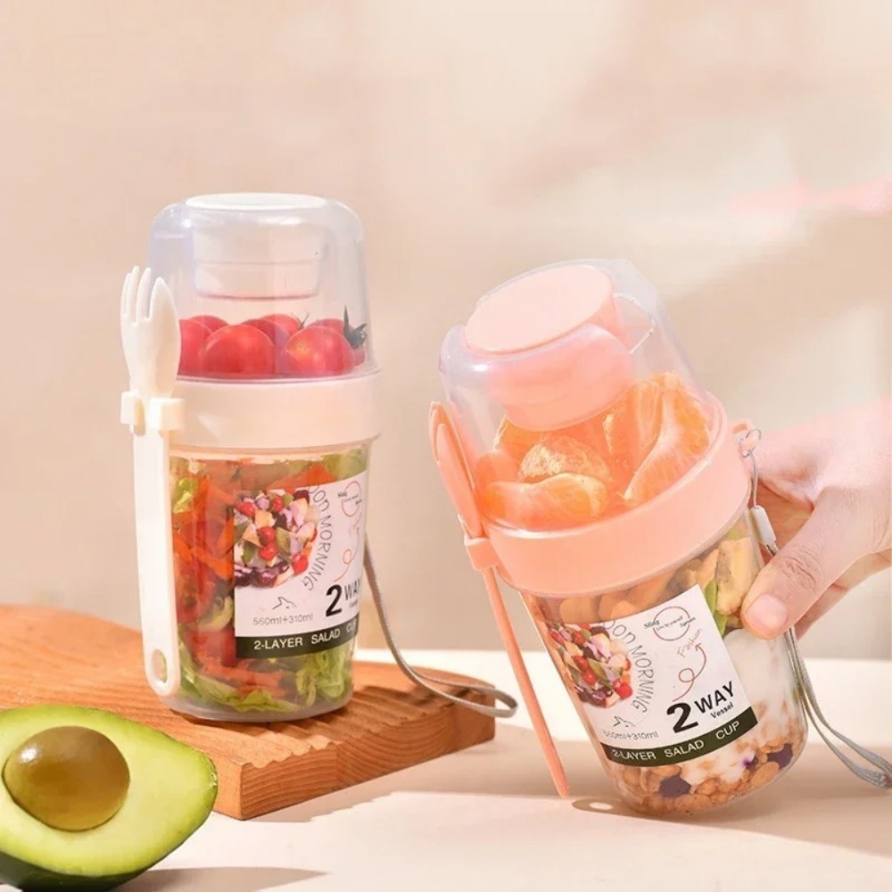 Tragbare Salat Tasse Frühstück – Food Snacks Wholesale Bewertung und Preis