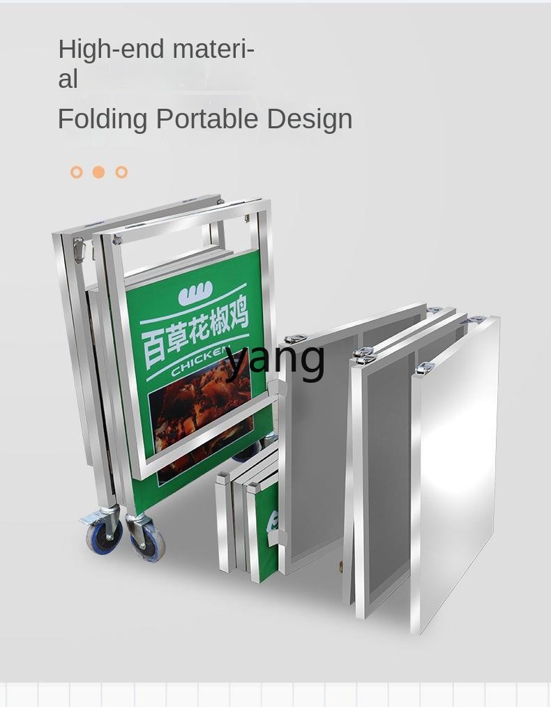 LTT faltbarer Hand-Snackwagen  – Snacks Food Stall Bewertung und Preis