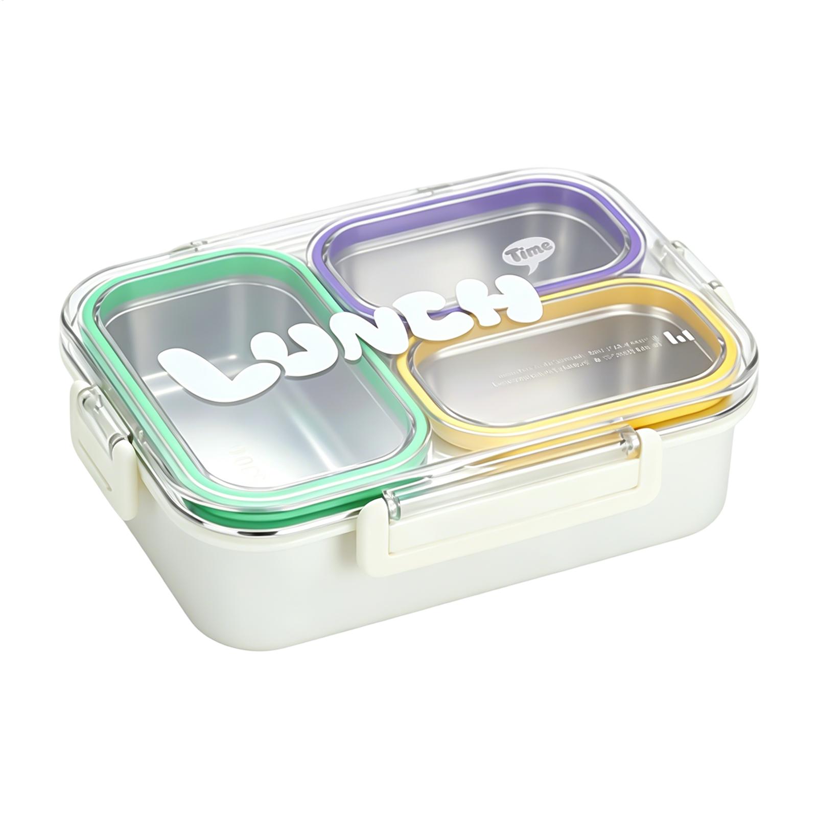 Edelstahl-Lunchbox, geteilt, a – Food Snacks Wholesale Bewertung und Preis