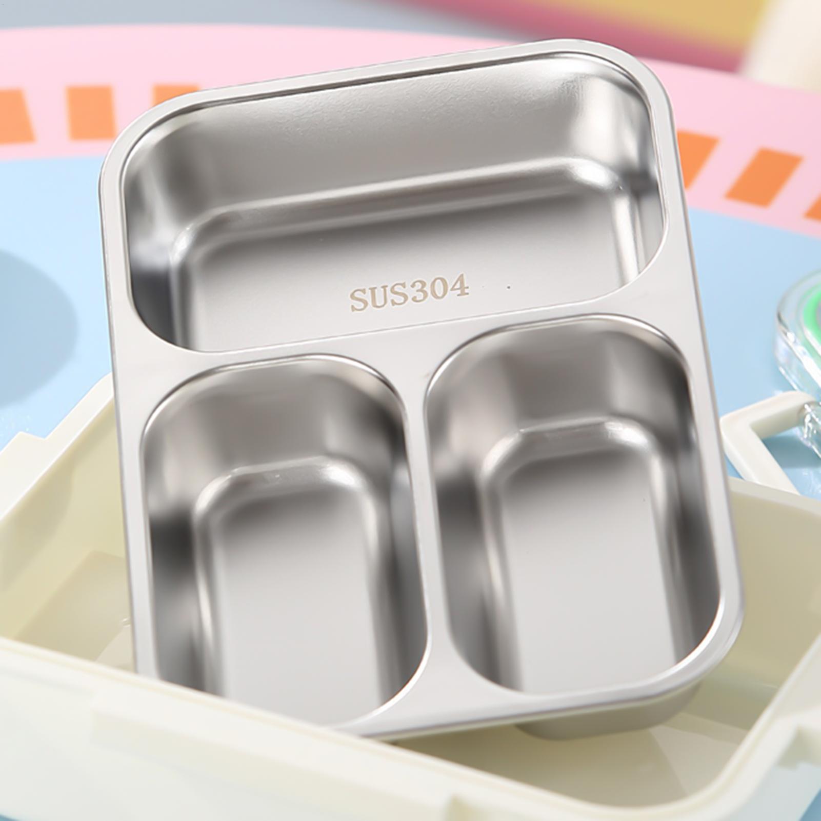Edelstahl-Lunchbox, geteilt, a – Food Snacks Wholesale Bewertung und Preis