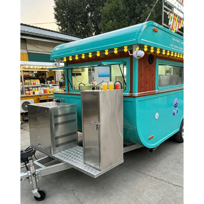 Kommerzieller Straßenverkaufsw – Snacks Food Stall Bewertung und Preis