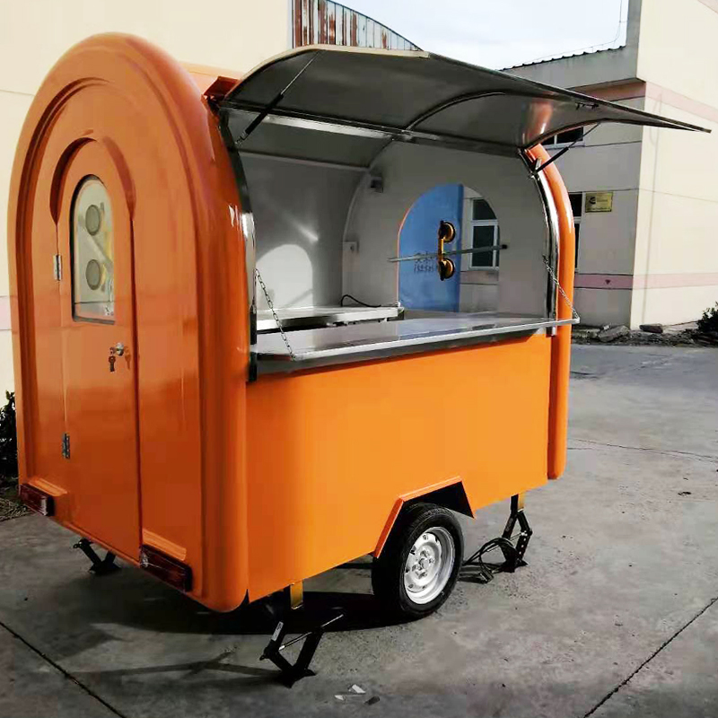 Kommerzieller Straßenverkaufsw – Snacks Food Stall Bewertung und Preis