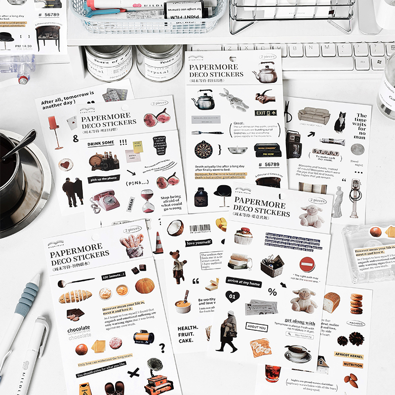 Ästhetische Snack-Food-Aufkleb – Food City Snacks Bewertung und Preis