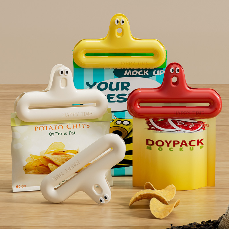1/4 Cartoon-Verschlussklammer, – Food Snacks Wholesale Bewertung und Preis