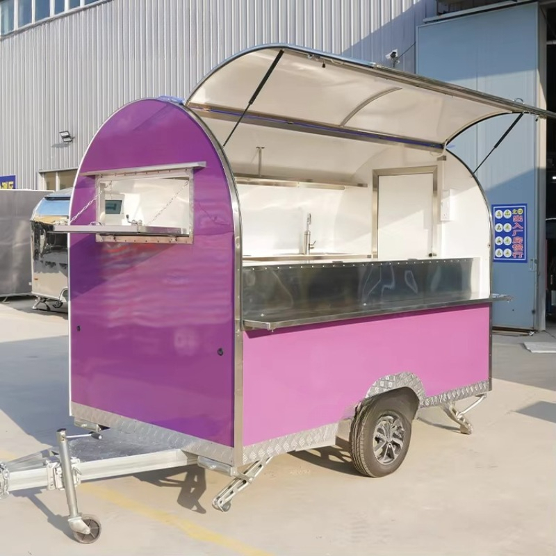 Outdoor-Imbisswagen, Verkaufss – Snacks Food Stall Bewertung und Preis