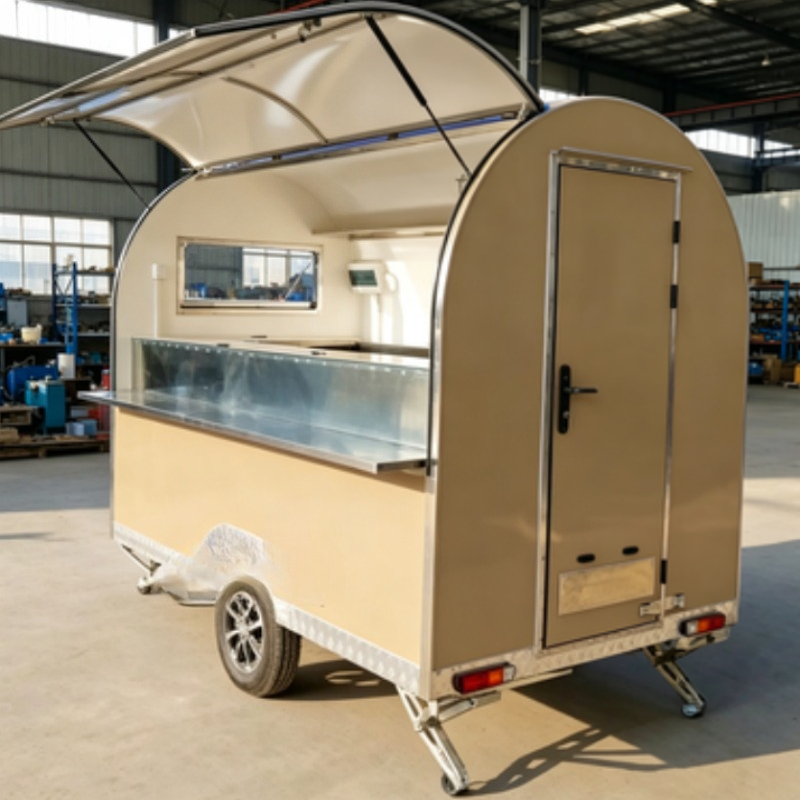 Outdoor-Imbisswagen, Verkaufss – Snacks Food Stall Bewertung und Preis