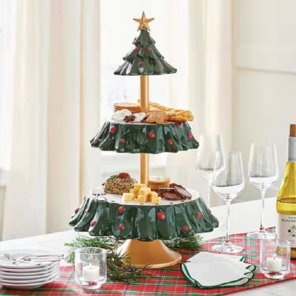 Weihnachten Baum Dessert Platt – Food City Snacks Bewertung und Preis