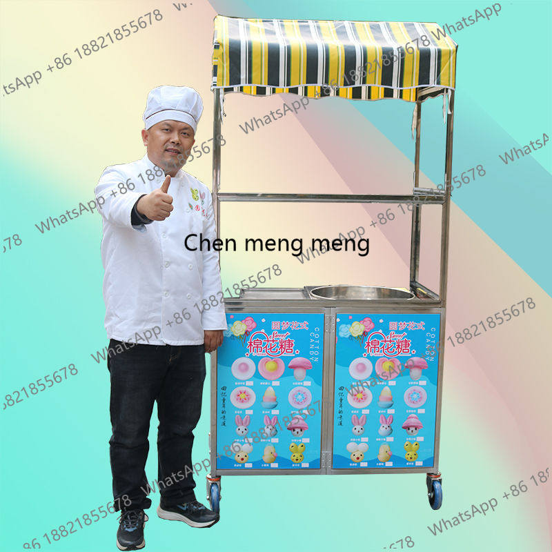 Snack-Wagen Zuckerwatte-Stand  – Snacks Food Stall Bewertung und Preis