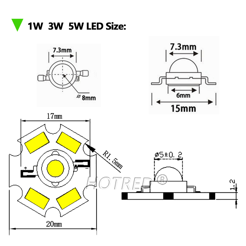 50 stücke High Power LED COB C – Yellow Food Snacks Bewertung und Preis