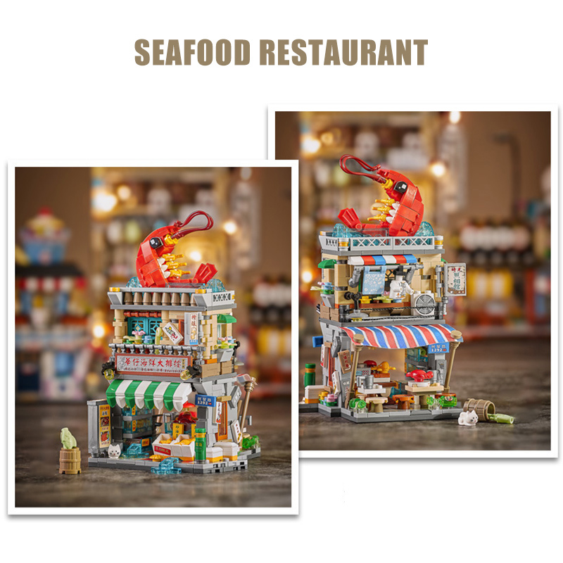 Stadt HongKong Retro Food Cour – Food City Snacks Bewertung und Preis
