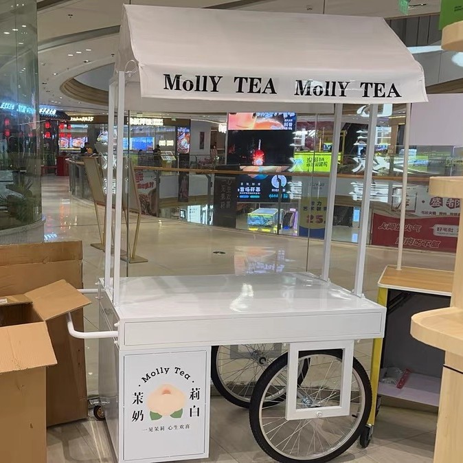 Anpassbarer Imbisswagen, mobil – Snacks Food Stall Bewertung und Preis
