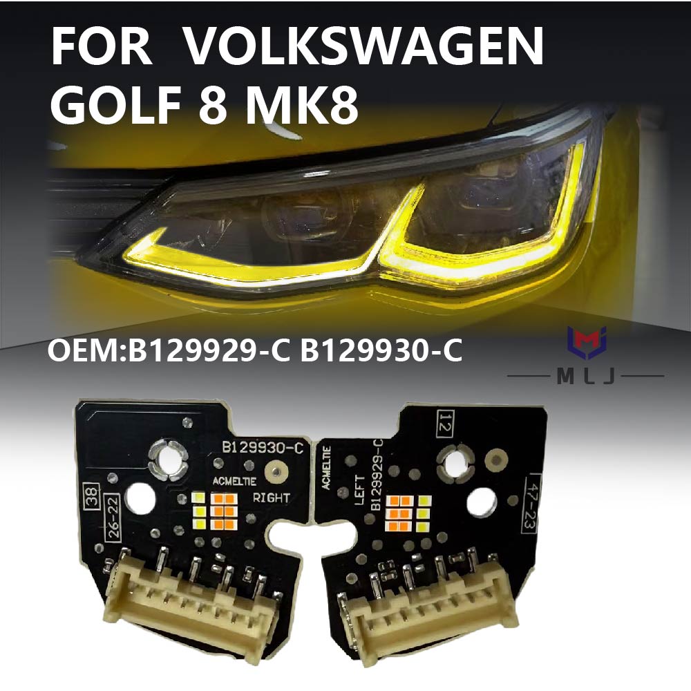 Für Volkswagen Golf 8 MK8 B129 – Yellow Food Snacks Bewertung und Preis