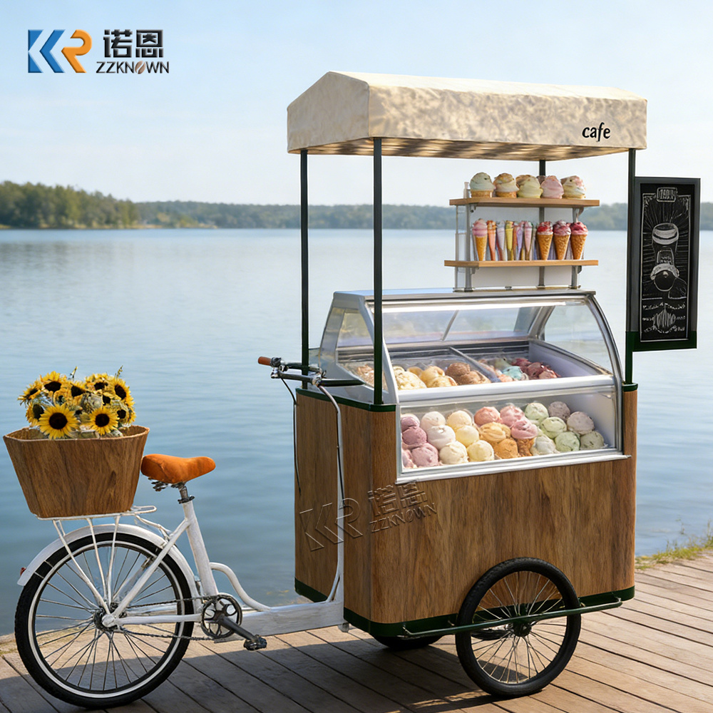 Moderner tragbarer Imbisswagen – Food City Snacks Bewertung und Preis