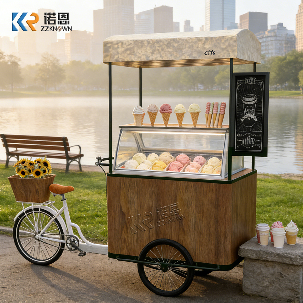 Moderner tragbarer Imbisswagen – Food City Snacks Bewertung und Preis