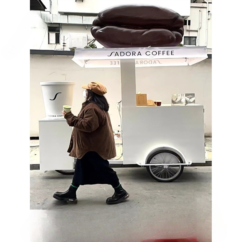 Dreirädriges Handelsfahrzeug f – Snacks Food Stall Bewertung und Preis